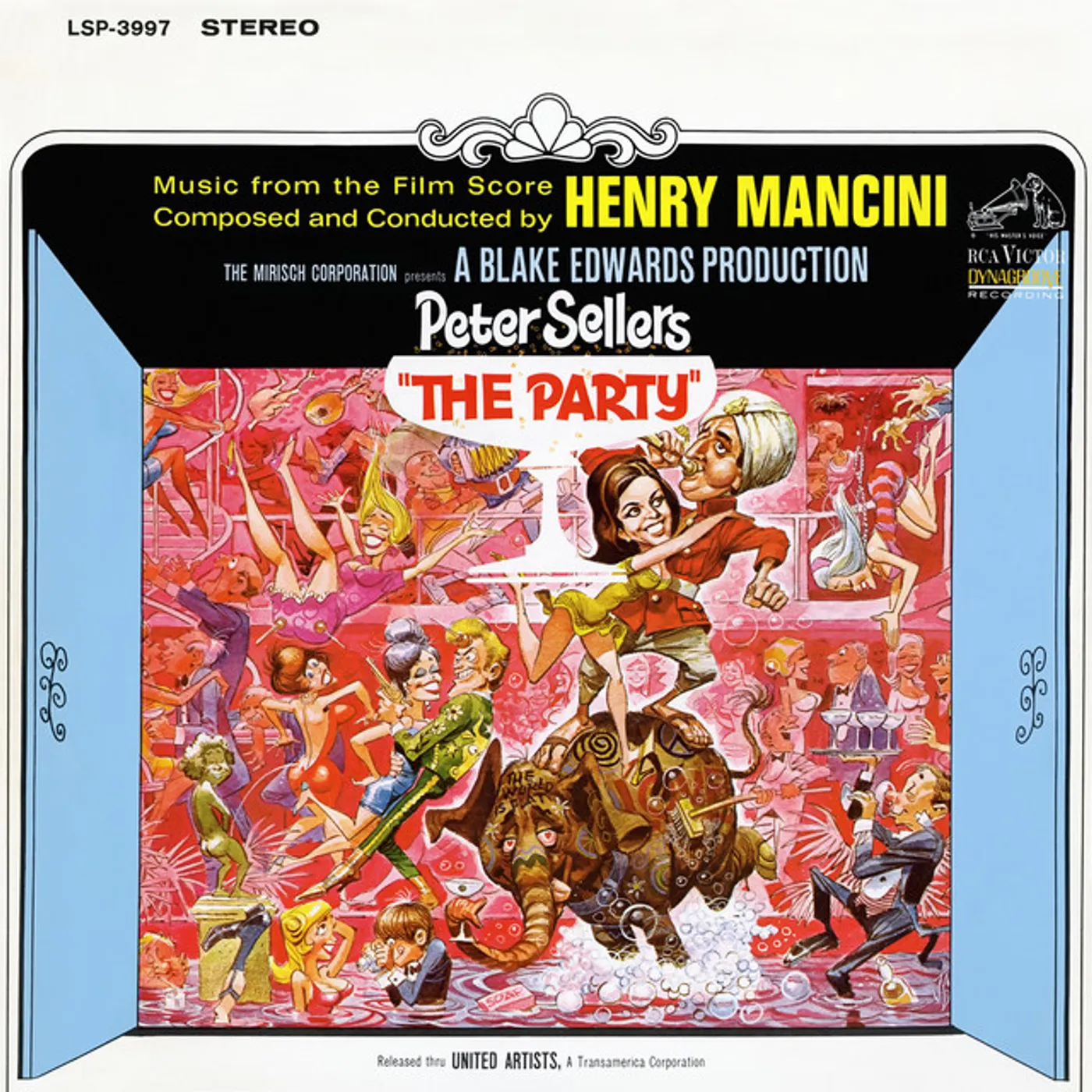 Henry Mancini PARTY / Original Soundtrack Vinyl Record