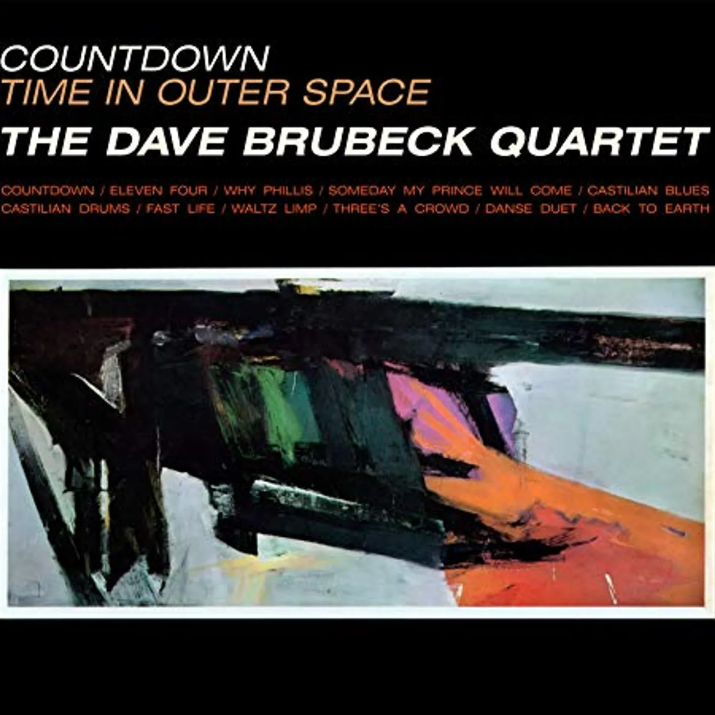 The Dave Brubeck Quartet COUNTDOWN TIME IN OUTER SPACE CD