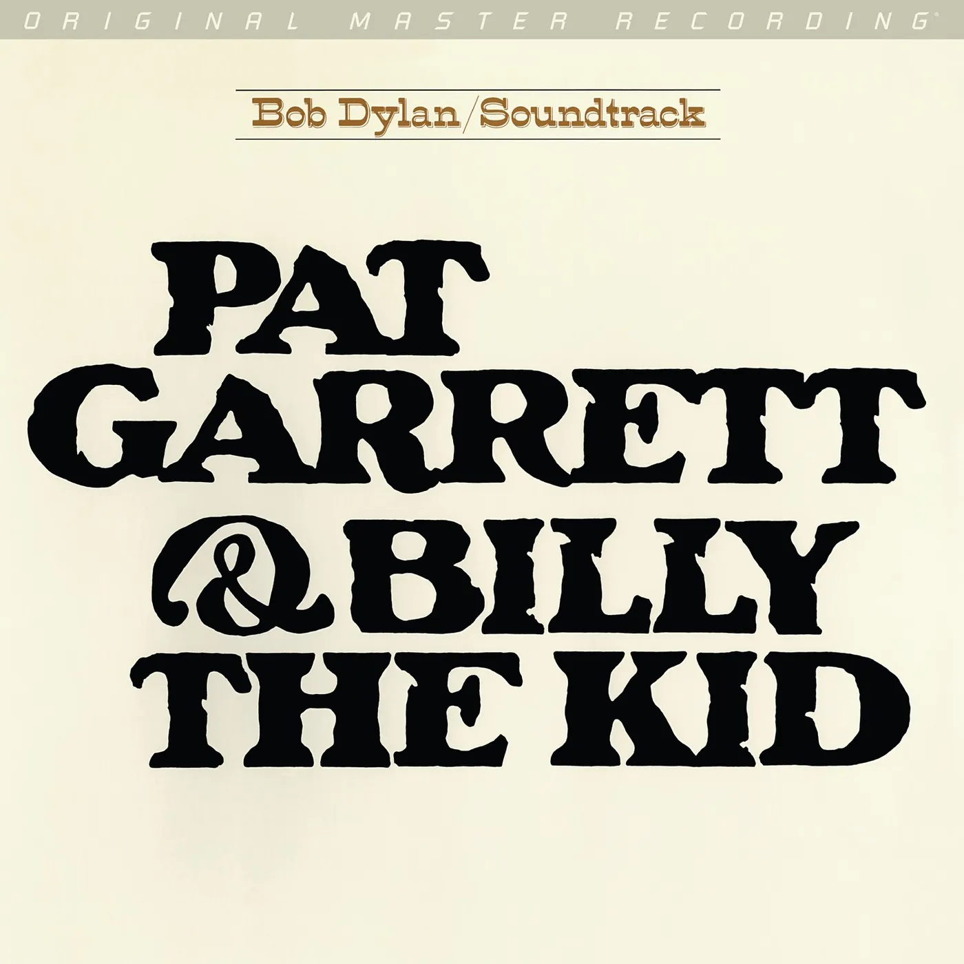 Bob Dylan PAT GARRETT & BILLY THE KID / Original Soundtrack Vinyl Record