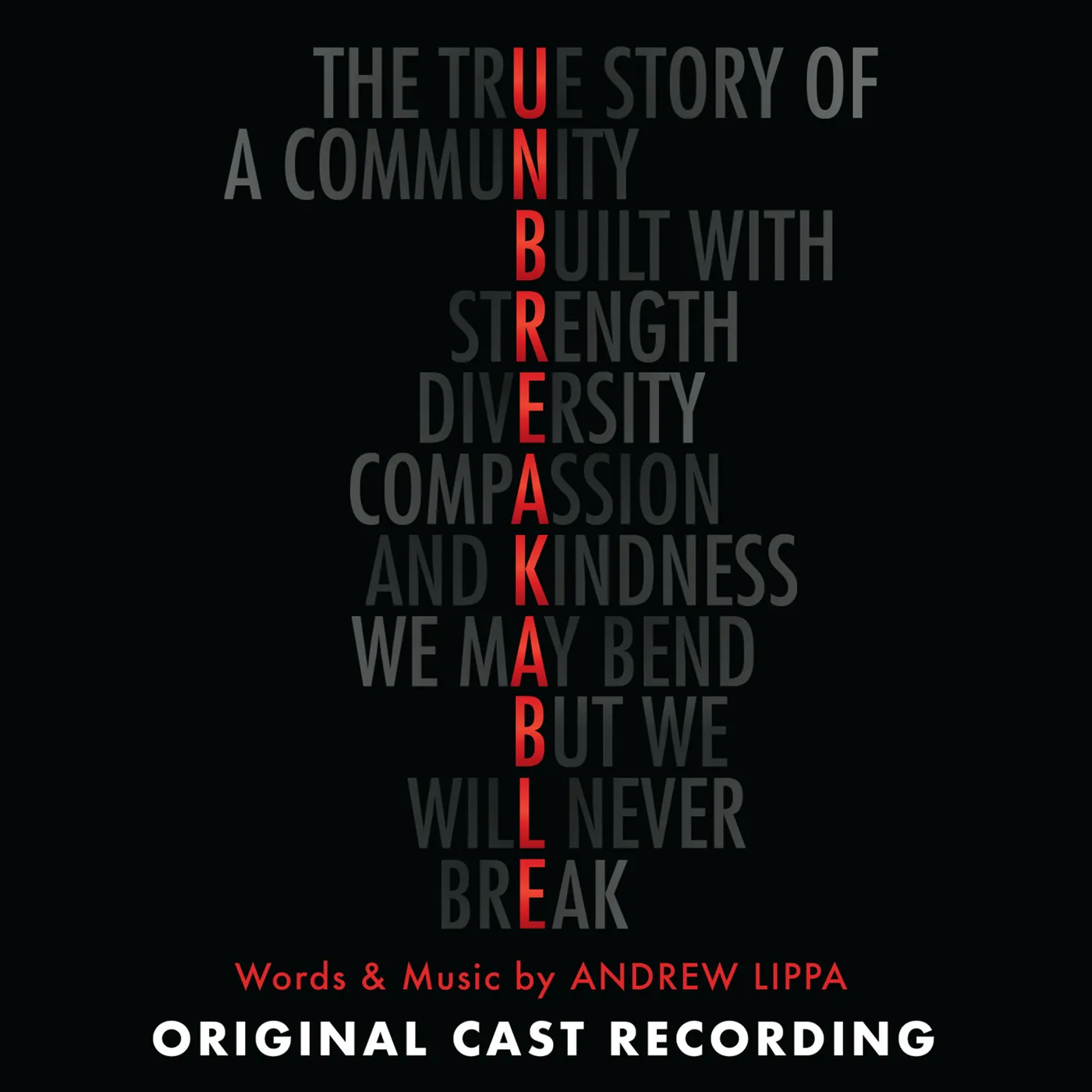 Andrew Lippa UNBREAKABLE (ORIGINAL CAST RECORDING) CD