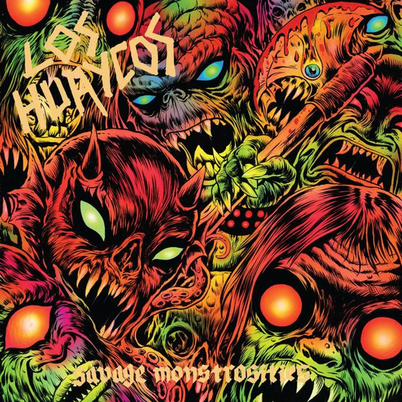 Los Huaycos Savage Monstrosities Vinyl Record