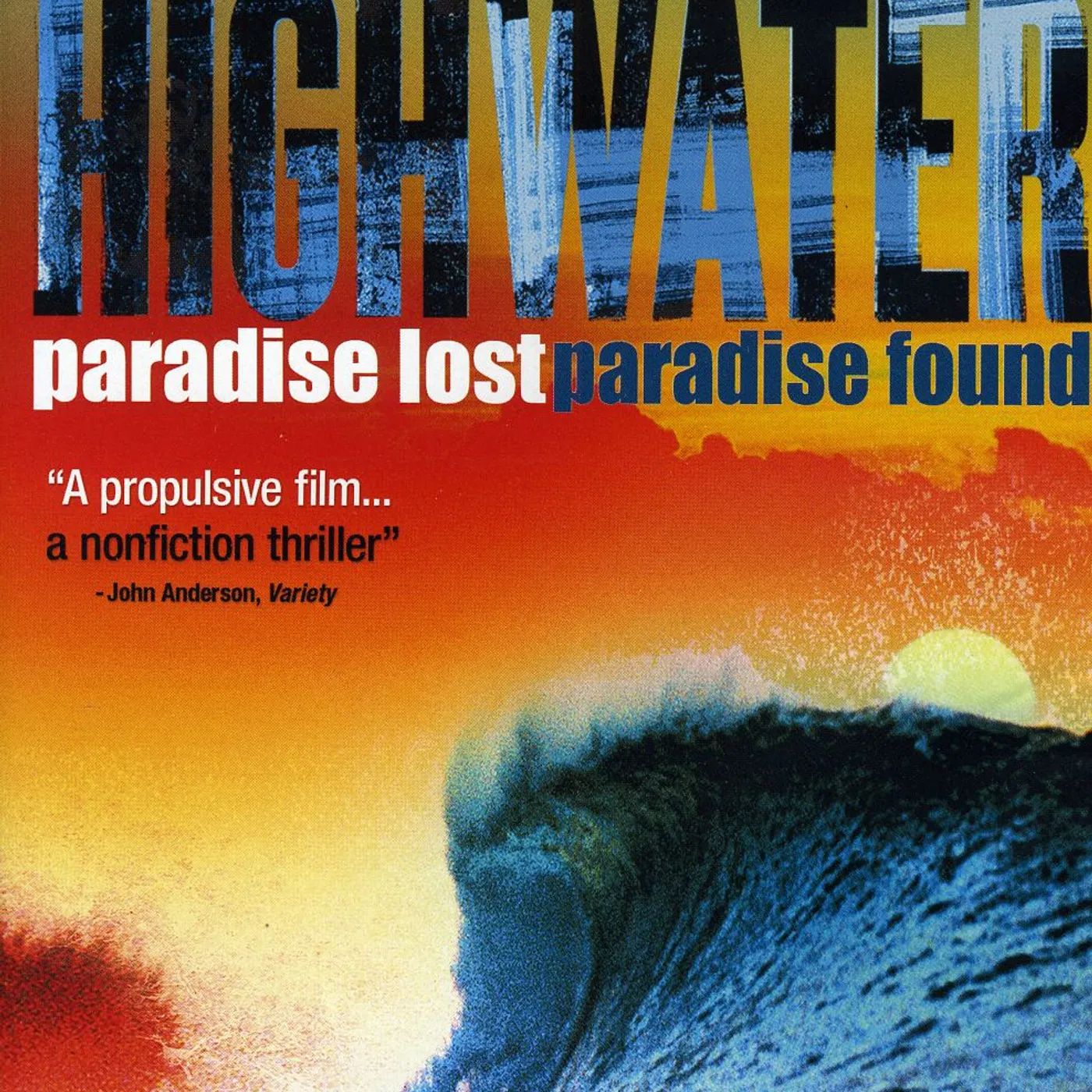 HIGHWATER DVD