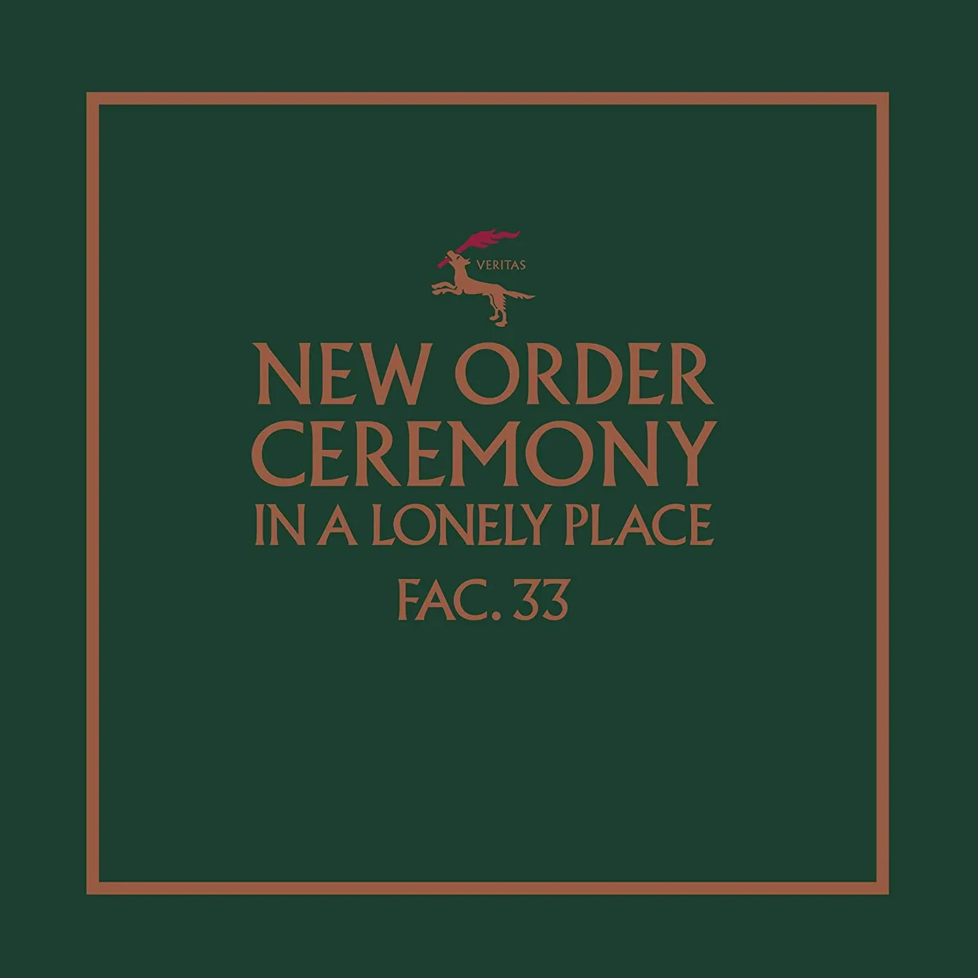 New Order CEREMONY (VERSION 1) Vinyl Record