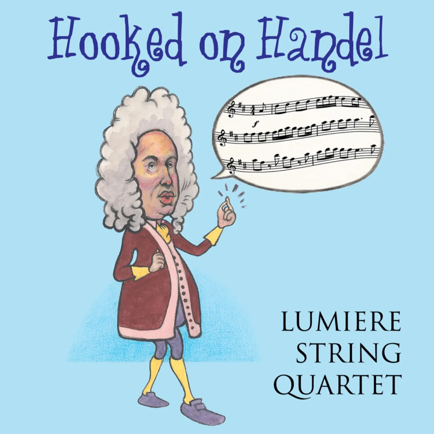 Lumiere String Quartet HOOKED ON HANDEL CD