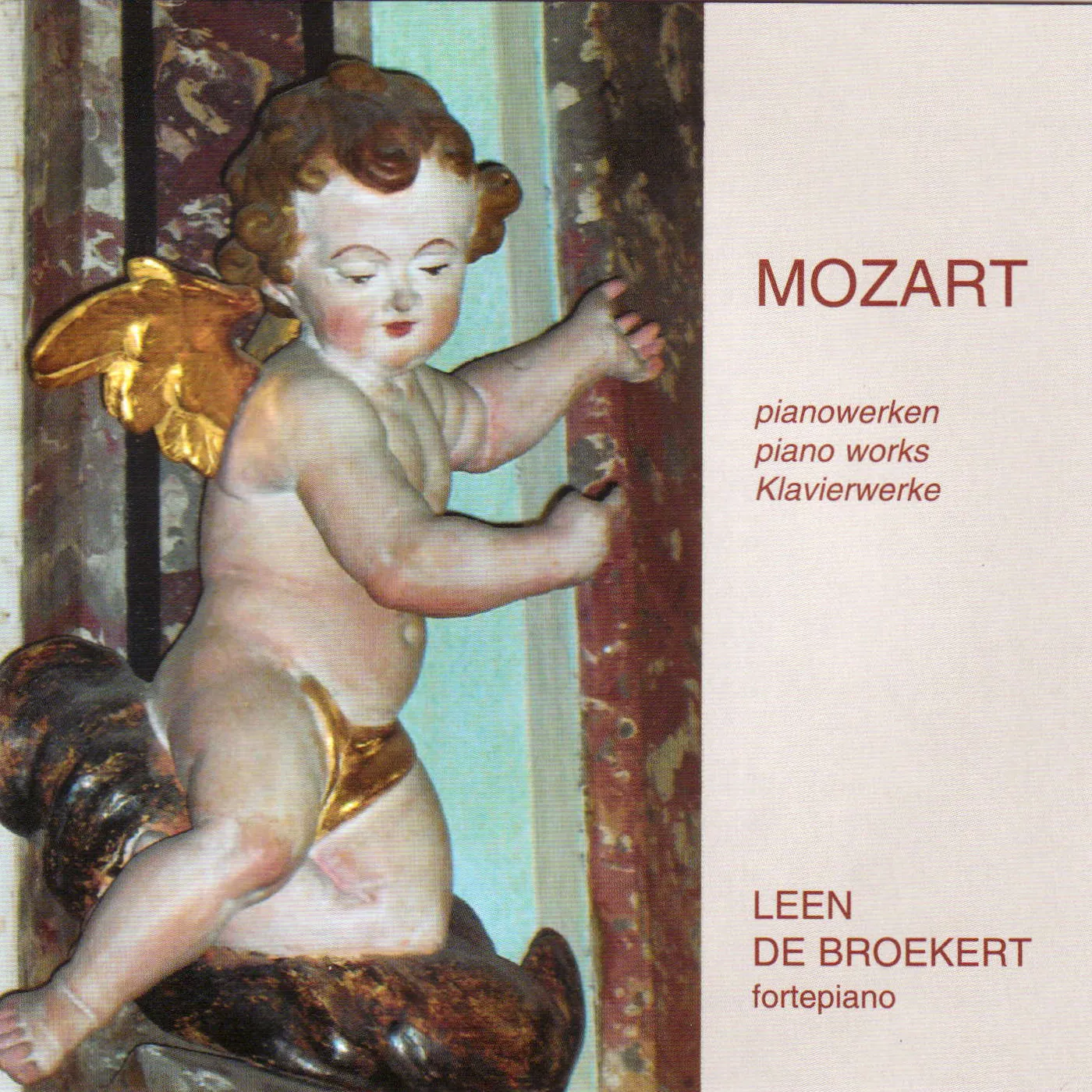 Leen de Broekert MOZART-PIANO WORKS CD