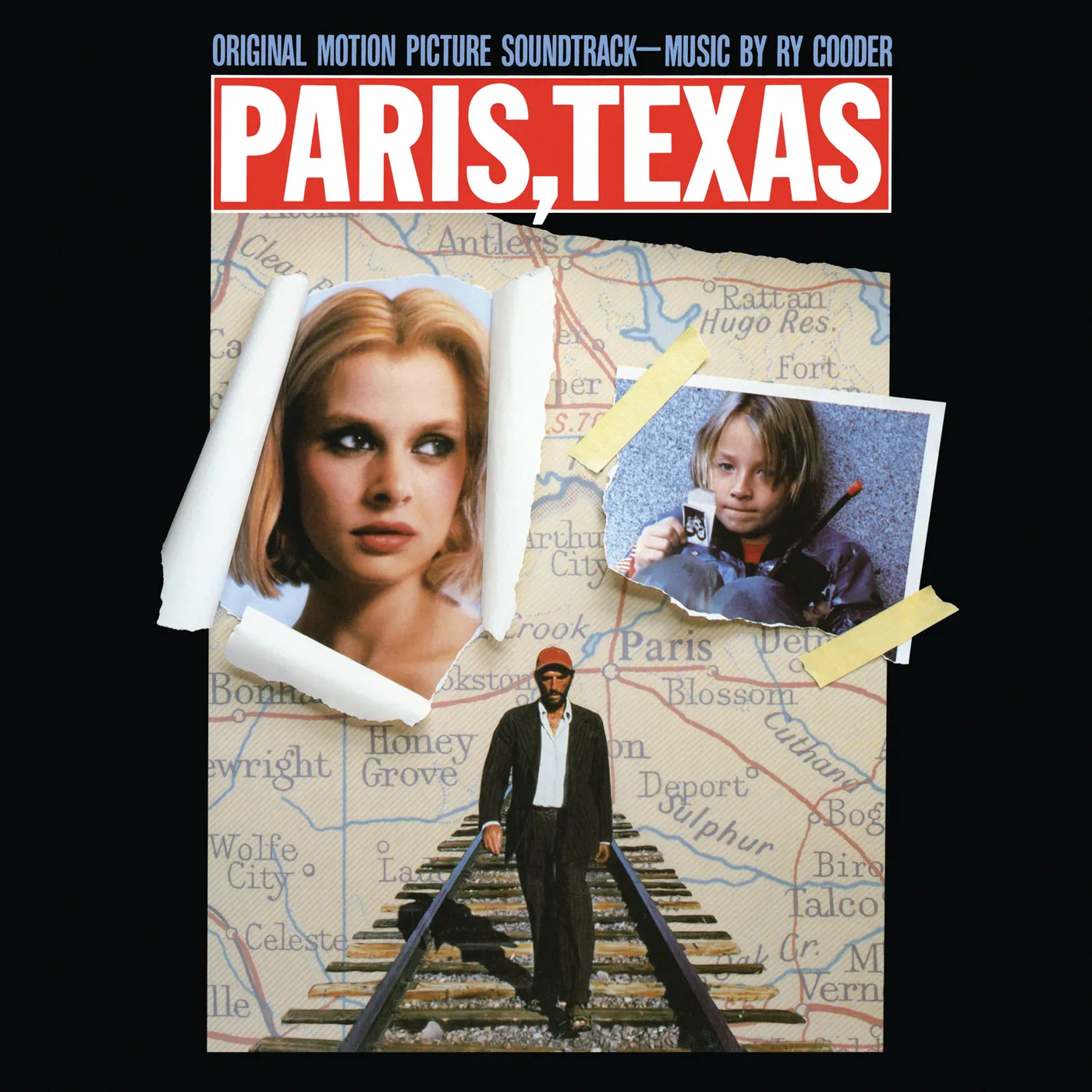 Ry Cooder PARIS TEXAS: ORIGINAL MOTION PICTURE SOUNDTRACK Vinyl Record
