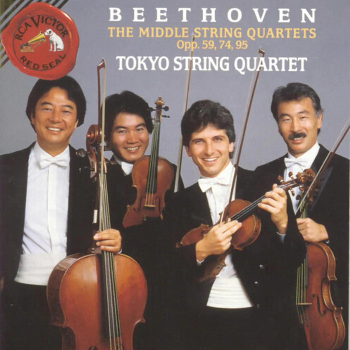 Beethoven / Tokyo String Quartet MIDDLE STRING QUARTETS CD