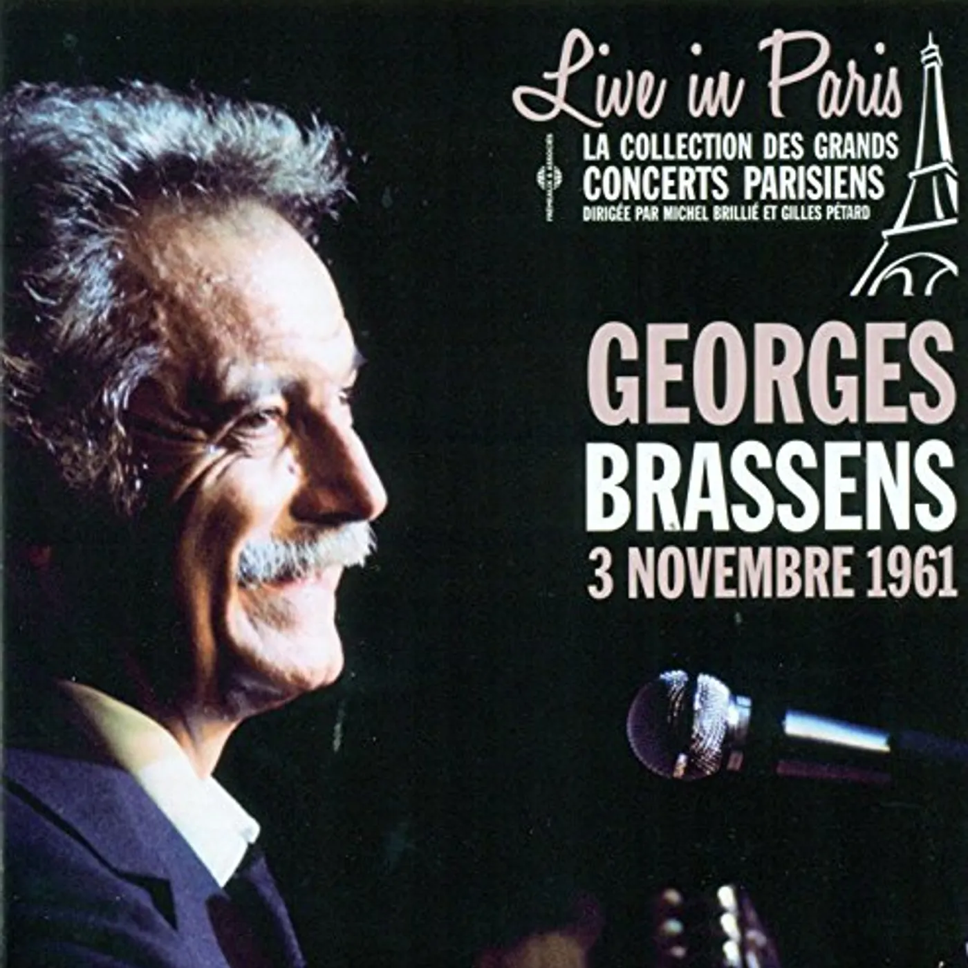 Georges Brassens LIVE IN PARIS 03 NOVEMBRE 1961 CD