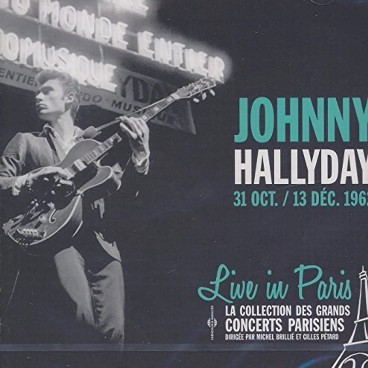 Johnny Hallyday LIVE IN PARIS 31 OCTOBRE & 13 DECEM CD