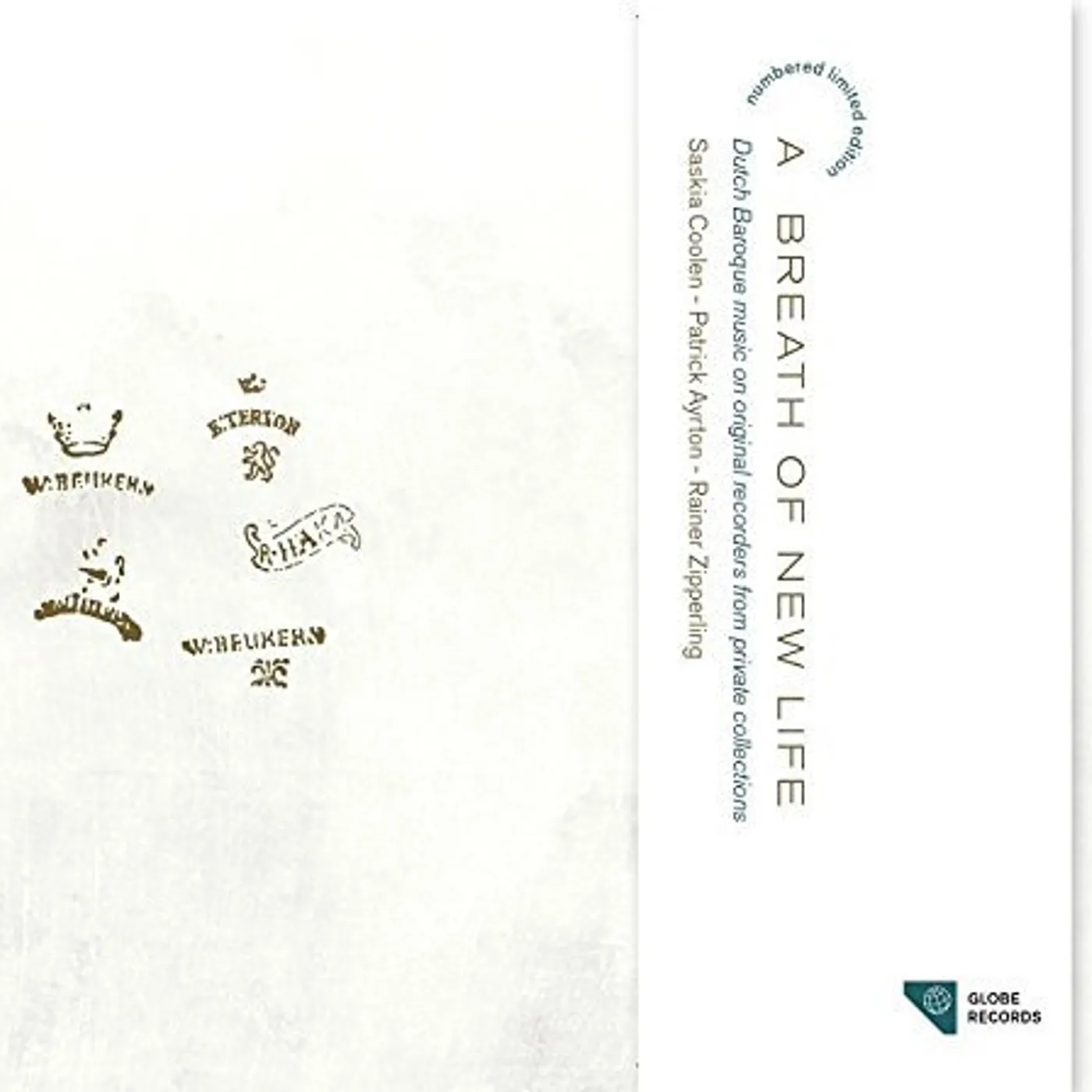 Saskia Coolen WASSENAER: A BREATH OF NEW LIFE CD