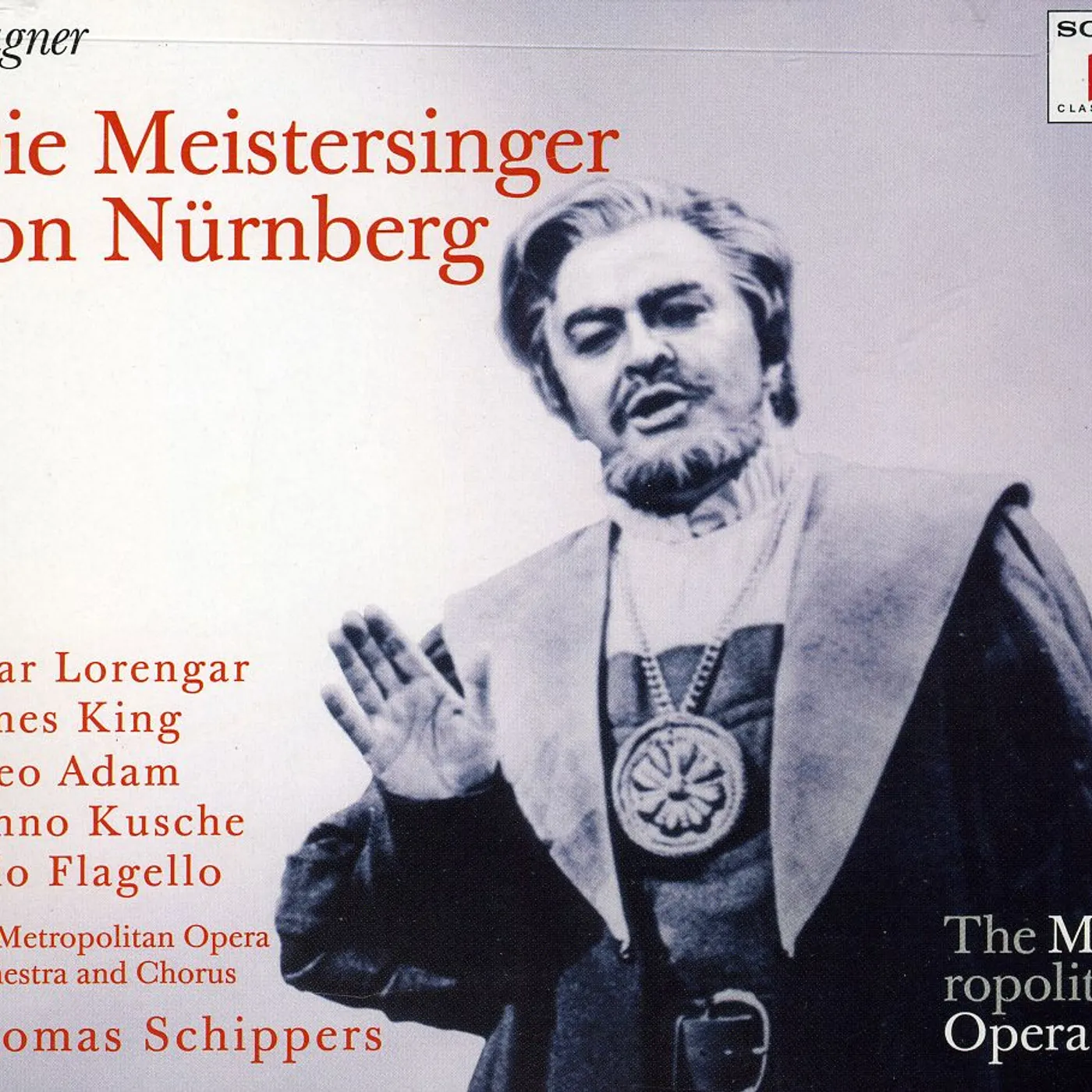 R. Wagner DIE MEISTERSINGER VON NNRNBERG: METROPOLITAN OPERA CD