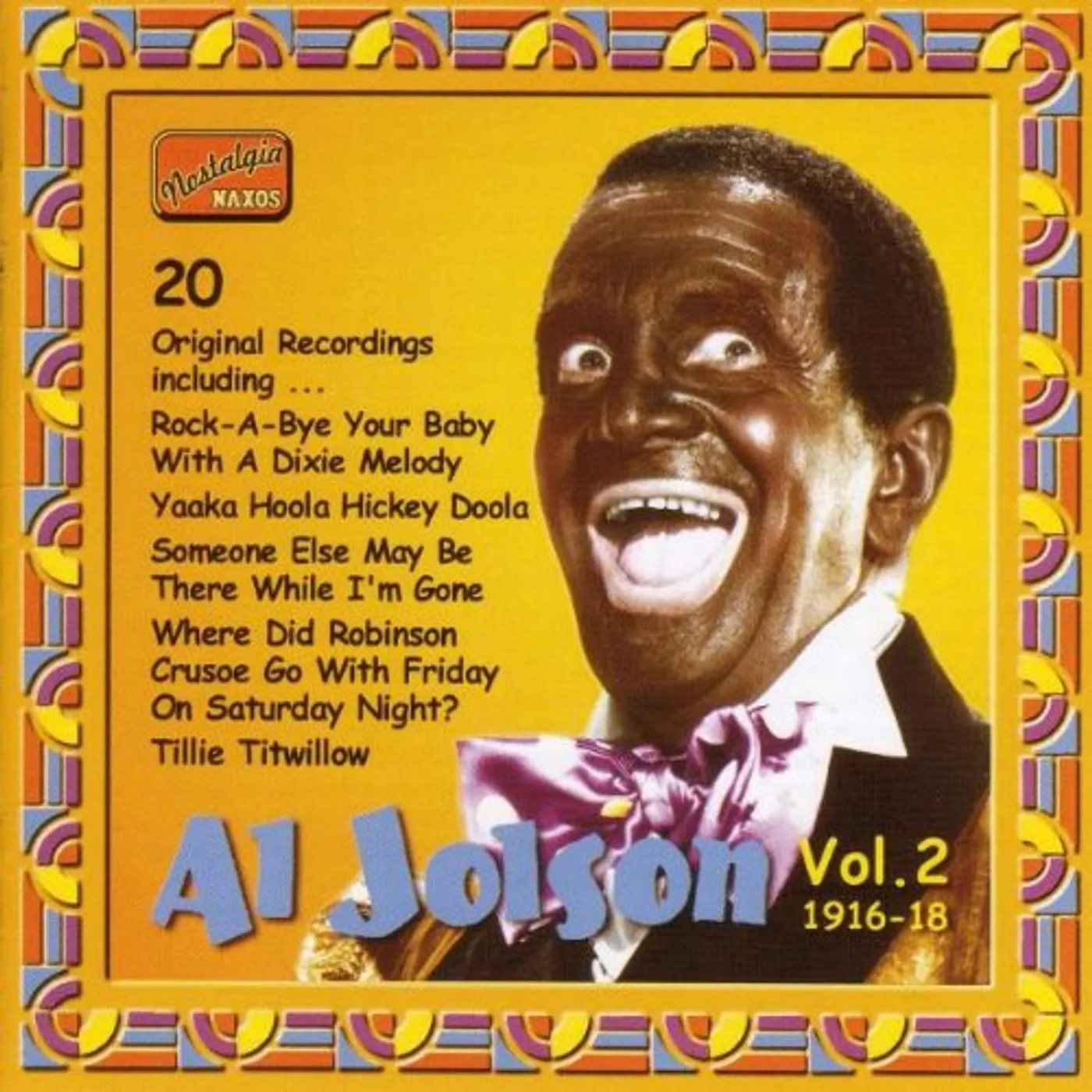 Al Jolson VOL. 2 CD