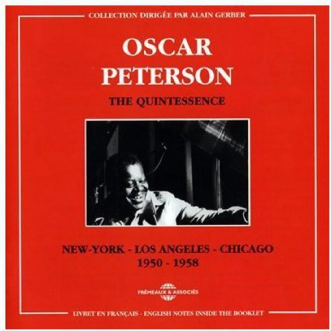 Oscar Peterson QUINTESSENCE: NEW YORK-LOS ANGE CD