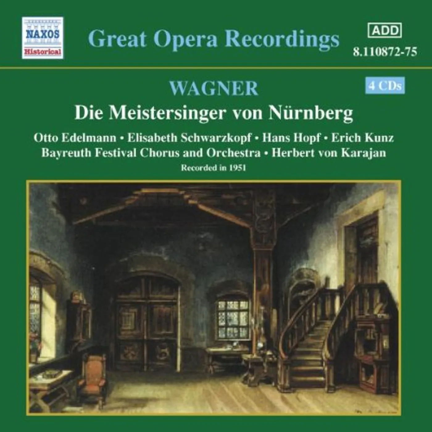 Richard Wagner DIE MEISTERSINGER VON N#RNBERG (INT CD