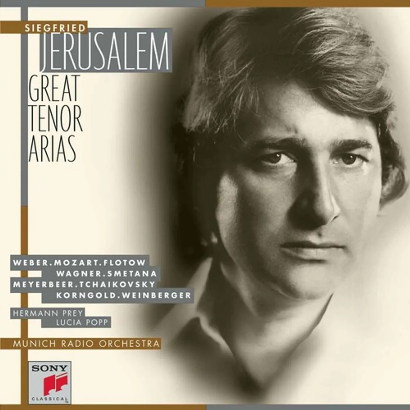Siegfried Jerusalem GREAT TENOR ARIAS CD