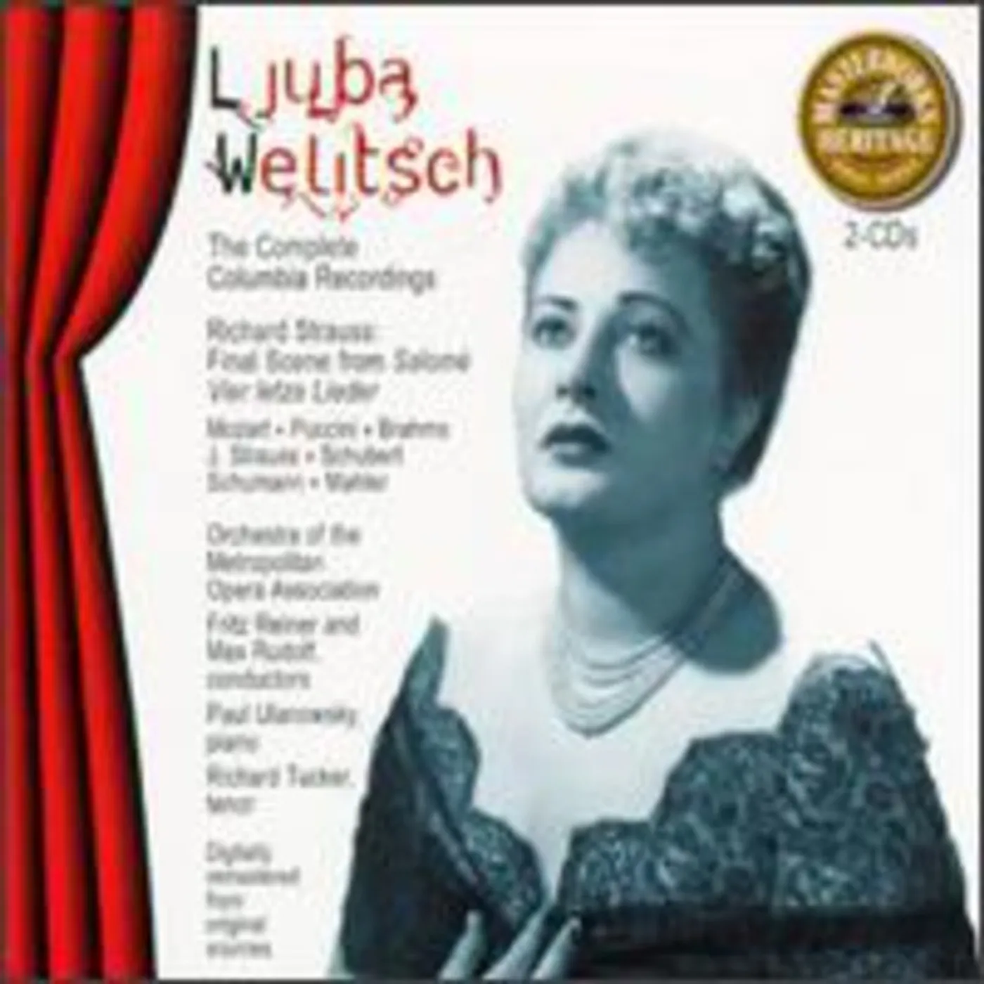 Ljuba Welitsch COMPLETE COLUMBIA RECORDINGS CD