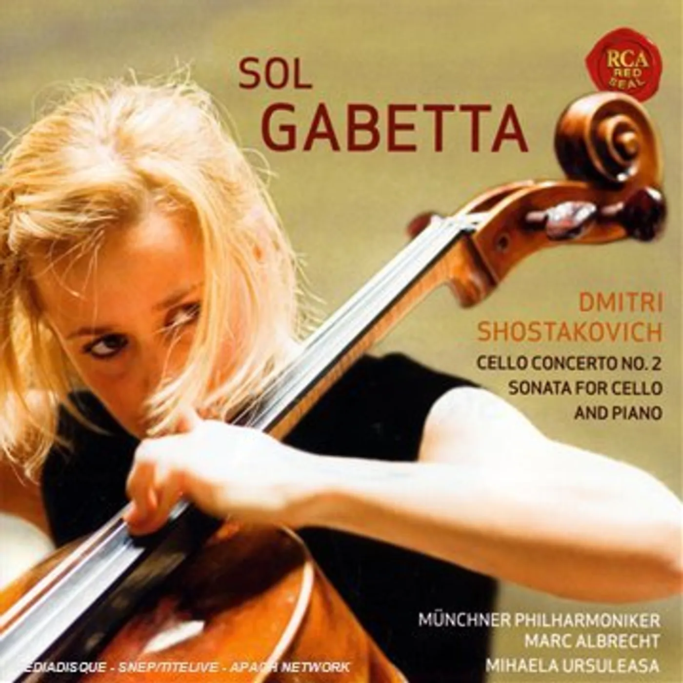 Sol Gabetta SHOSTAKOVICH CD