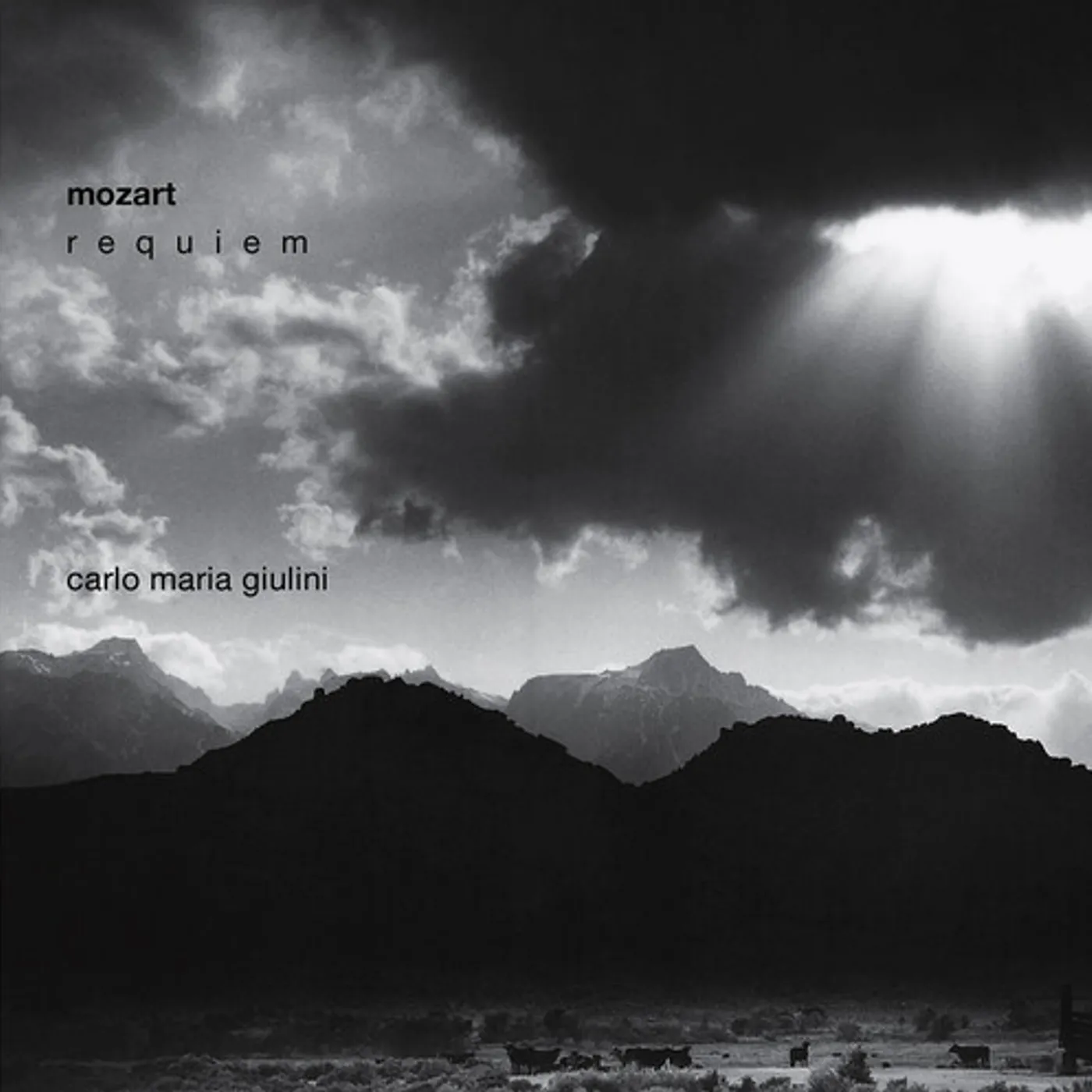 Mozart / Giulini REQUIEM: MUSIC FOR YOU CD