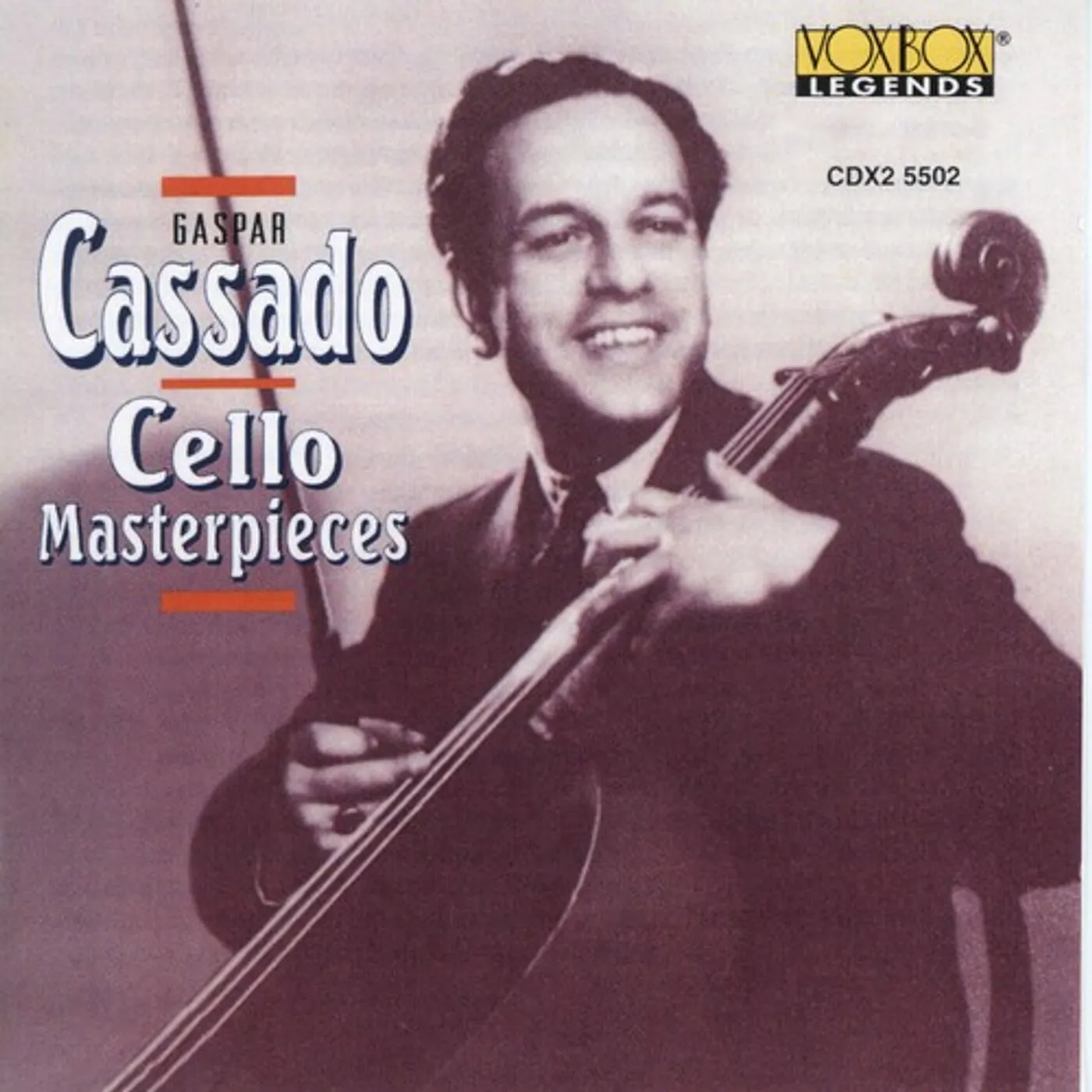 Guiomar Cassado PLAYS CELLO MASTERPICES CD