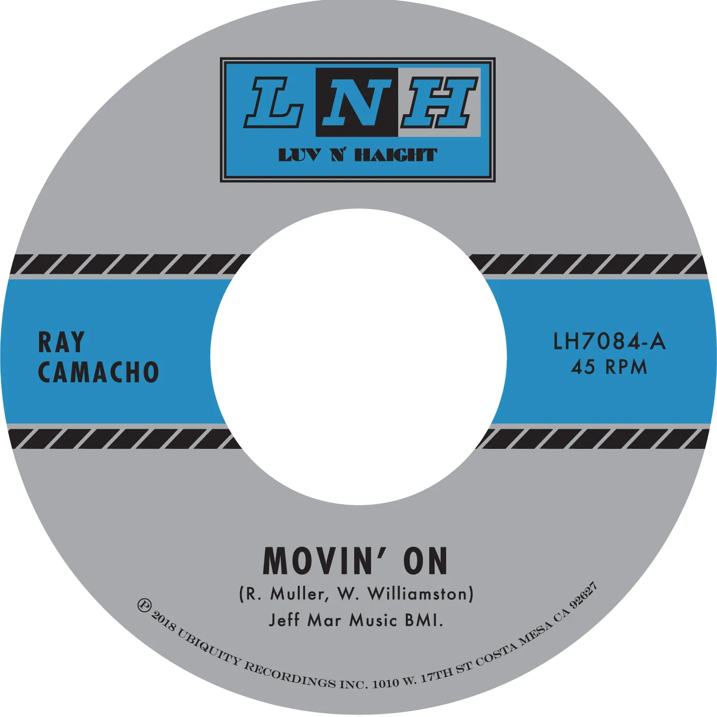 Ray Camacho MOVIN' ON / SI SI PUEDE Vinyl Record