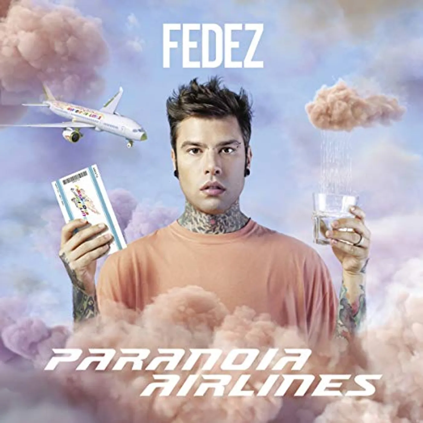 Fedez PARANOIA AIRLINES Vinyl Record