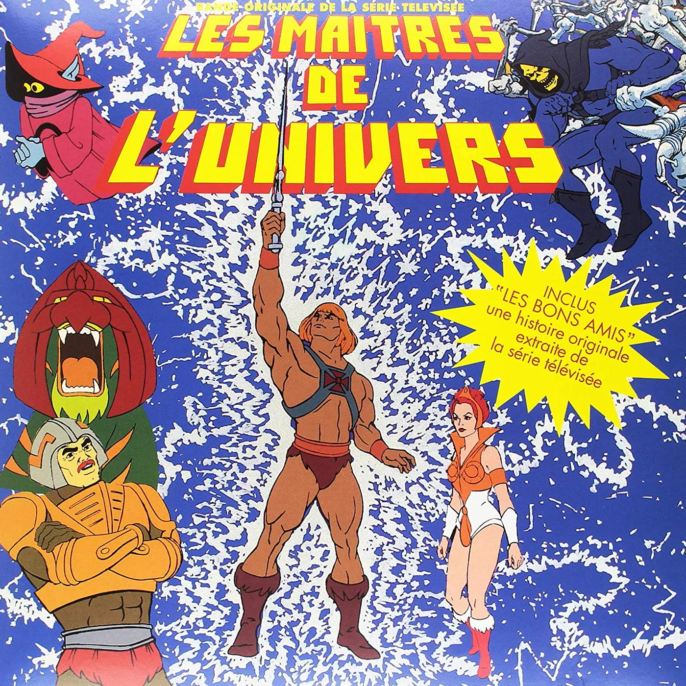 Haim Saban & Shuki Levy LES MAITRES DE L'UNIVERS / Original Soundtrack Vinyl Record