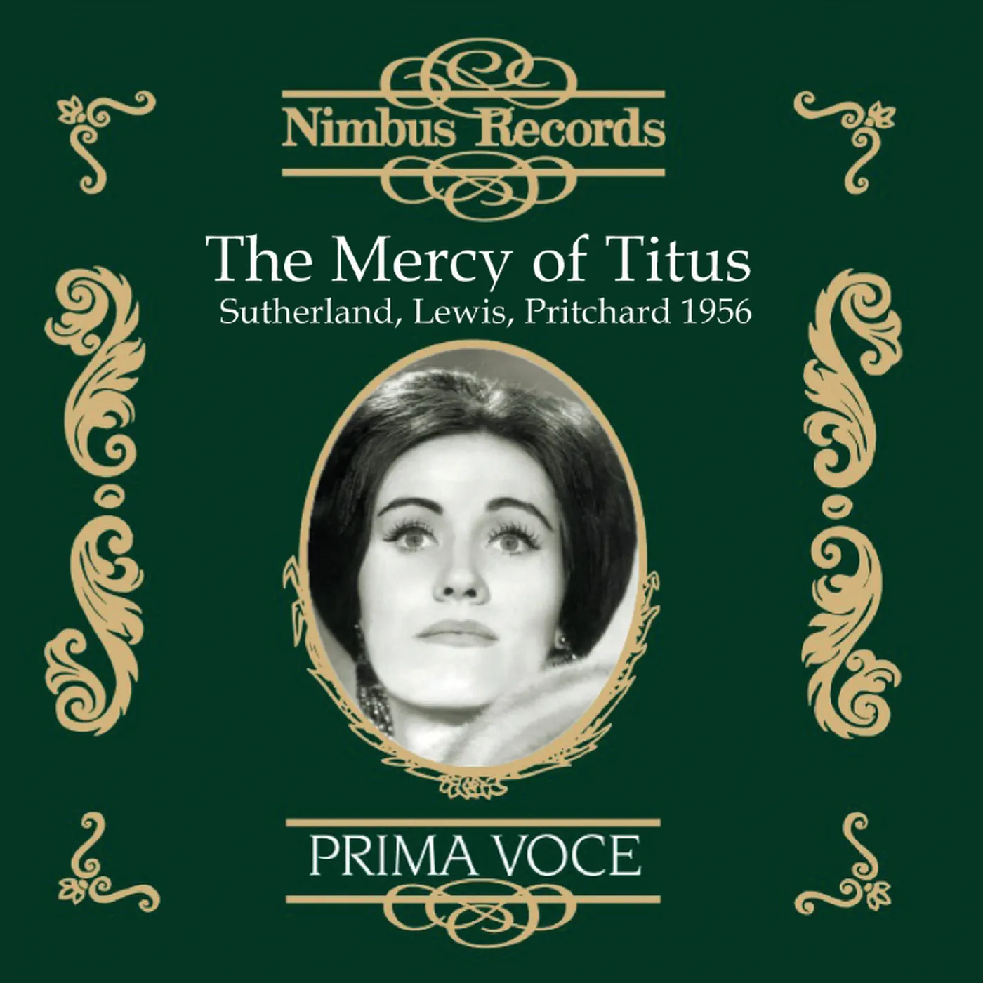 Wolfgang Amadeus Mozart MERCY OF TITUS CD