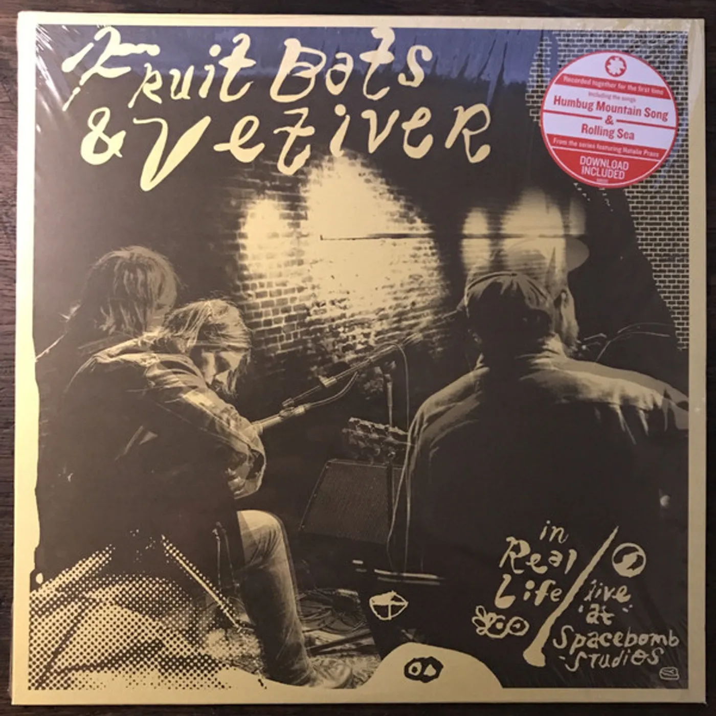 Fruit Bats & Vetiver IN REAL LIFE (LIVE AT SPACEBOMB STUDIOS) Vinyl Record