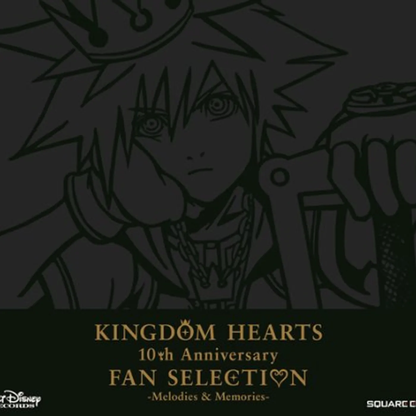 Game Music KINGDOM HEARTS 10TH ANNIVERSARY FAN SELECTION CD