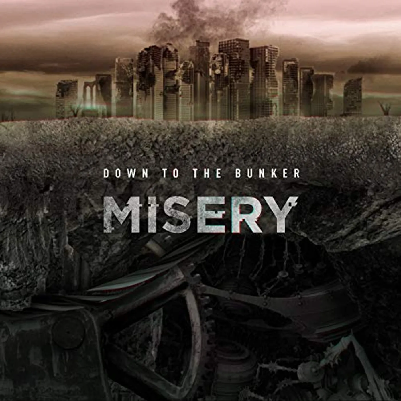 Down To The Bunker MISERY CD