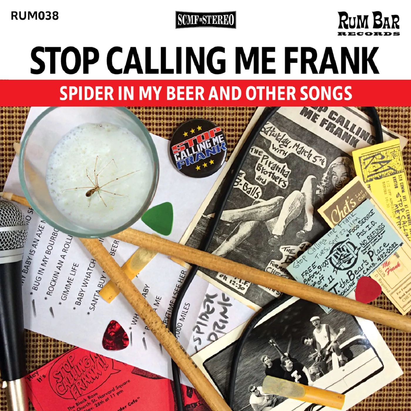 Stop Calling Me Frank SPIDER IN MY BEER AND OTHERS SONGS Vinyl Record