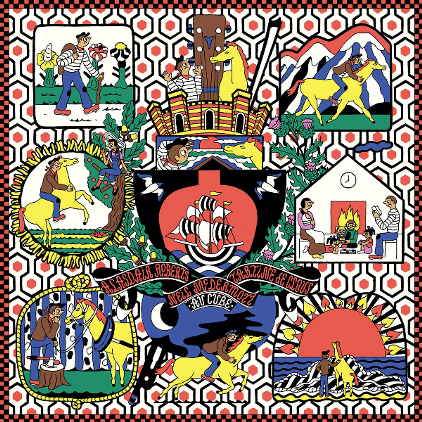 Alasdair Roberts AU CUBE Vinyl Record