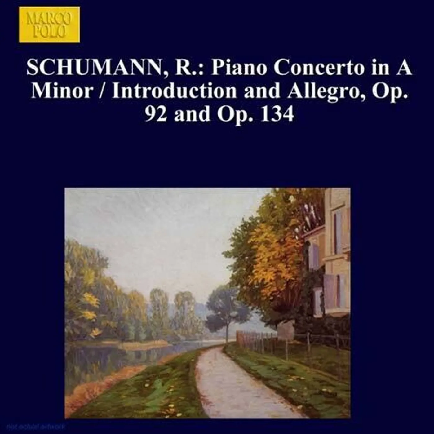 Schumann PIANO CONCERTO IN A MINOR CD