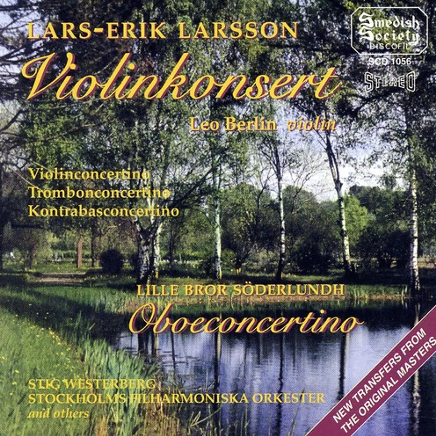 Larsson VIOLIN CONCERTO CD
