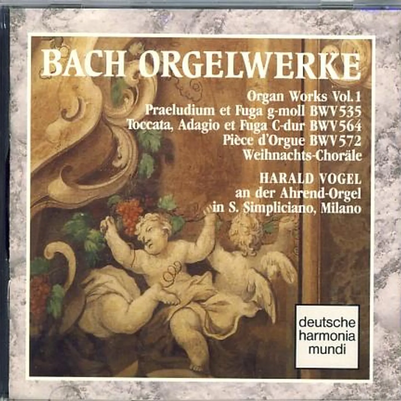Harald Vogel ORGELWERKE VOL 1 / HARALD CD