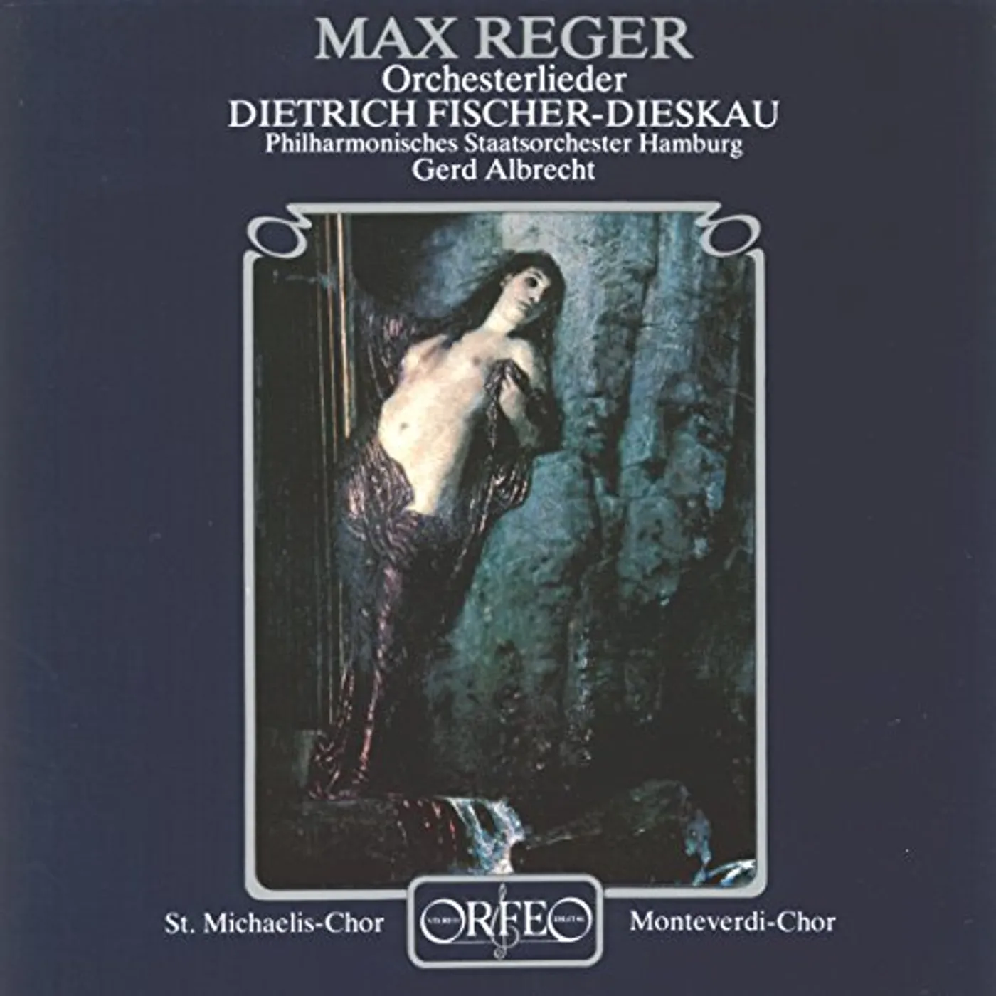 Fischer-Dieskau / St Michaelis Chor Hamburg ORCHESTERLIEDER Vinyl Record