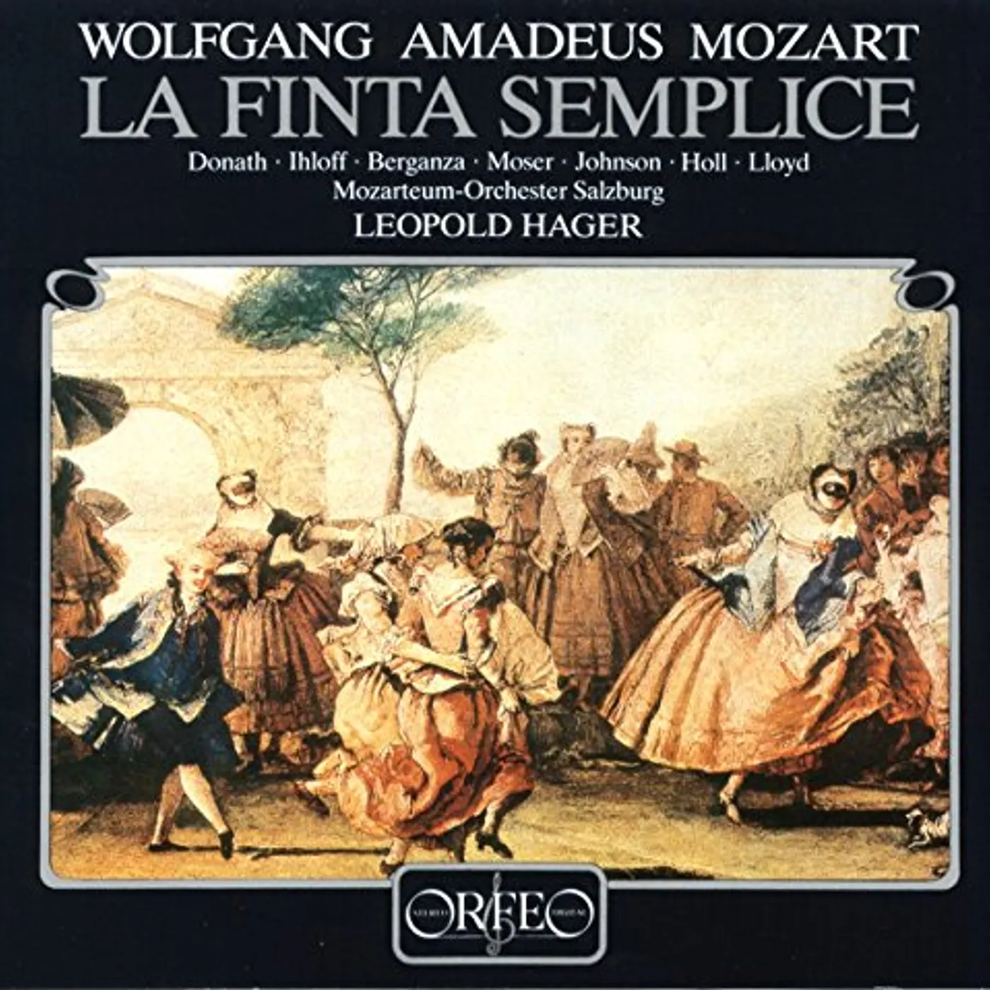 Donap / Holl / Rolfe-Johnson / Berganza LA FINTA SEMPLICE Vinyl Record