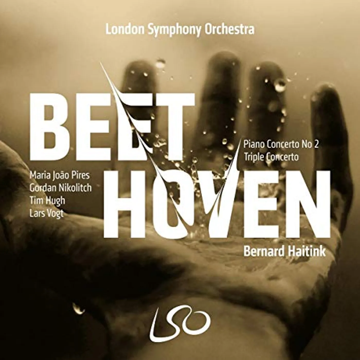 Maria João Pires BEETHOVEN: PIANO CONCERTO NO.2 TRIPLE CONCERTO CD
