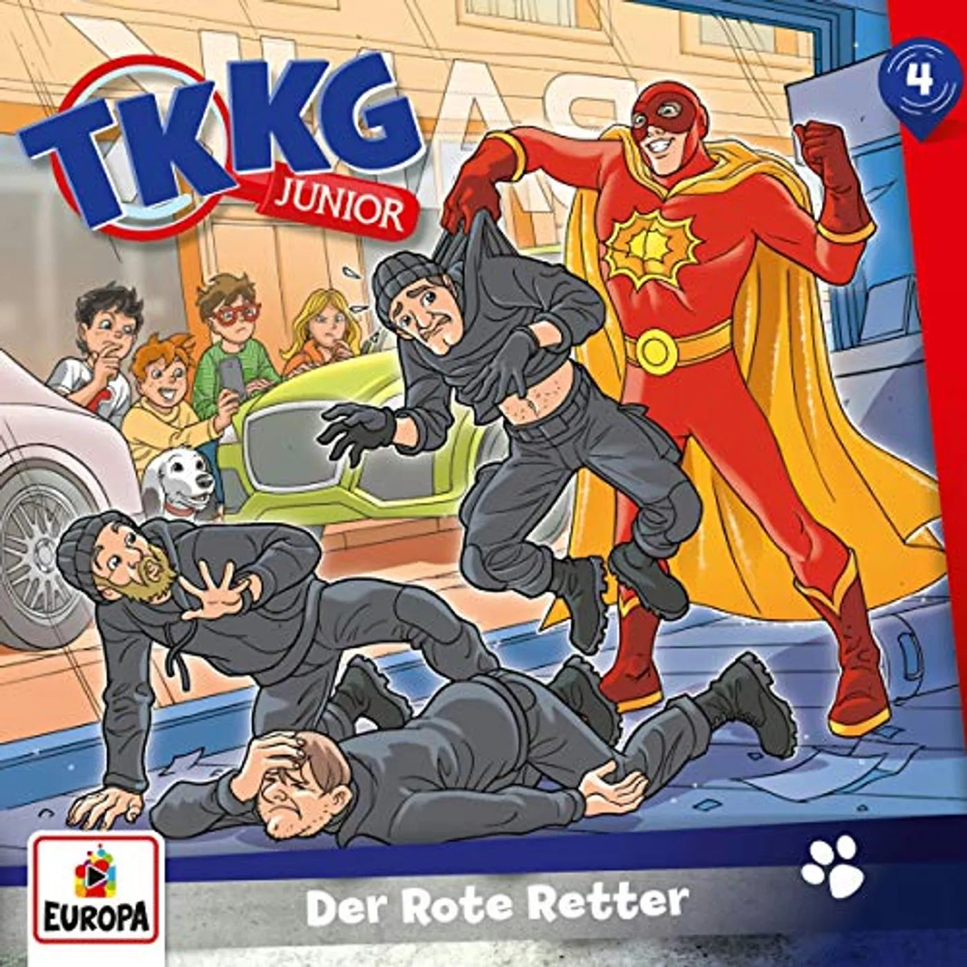 TKKG Junior DER ROTE RETTER CD