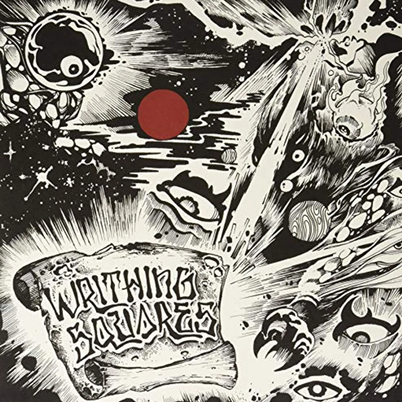 Writhing Squares OUT OF THE ETHER (RED VINYL) Vinyl Record