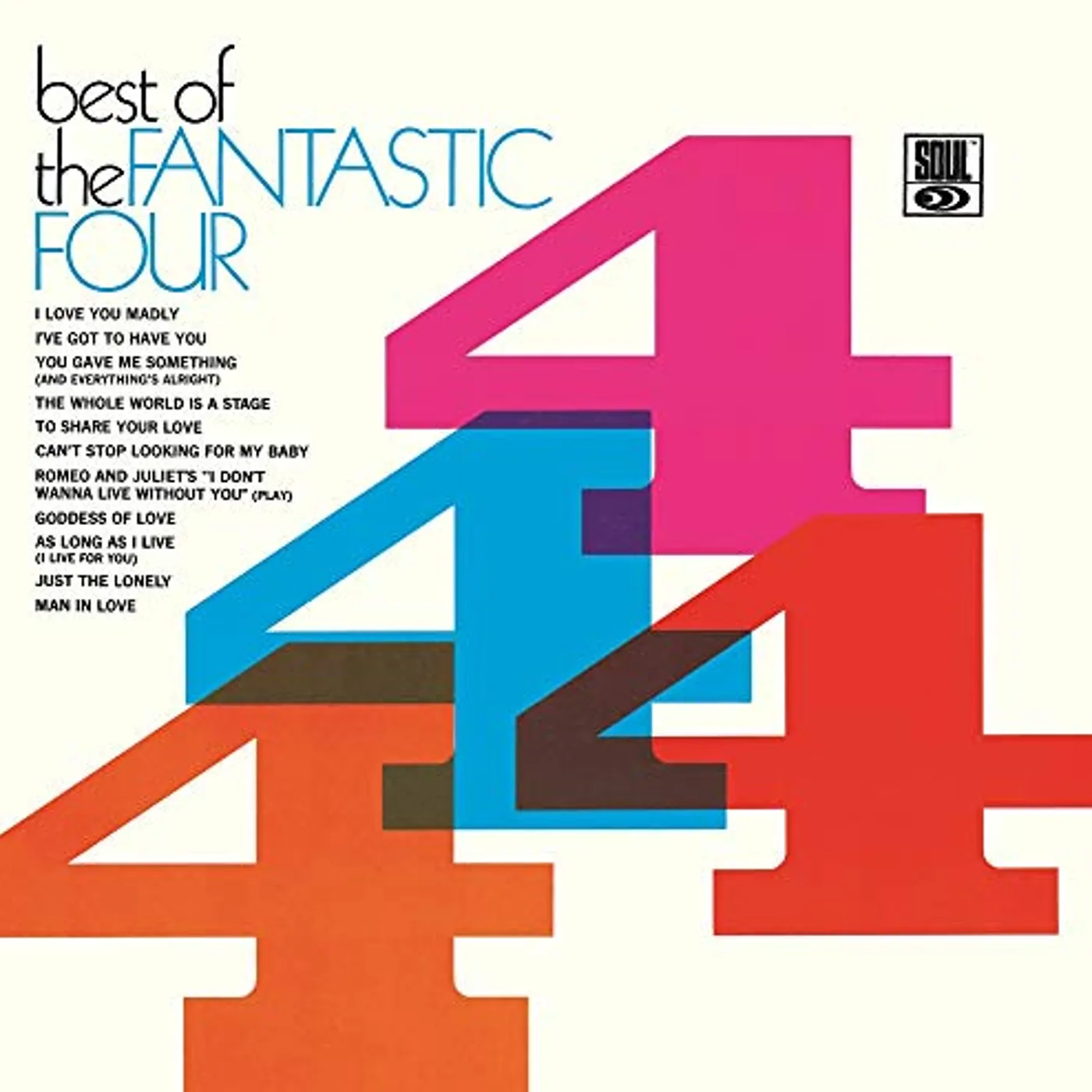 BEST OF THE FANTASTIC FOUR CD