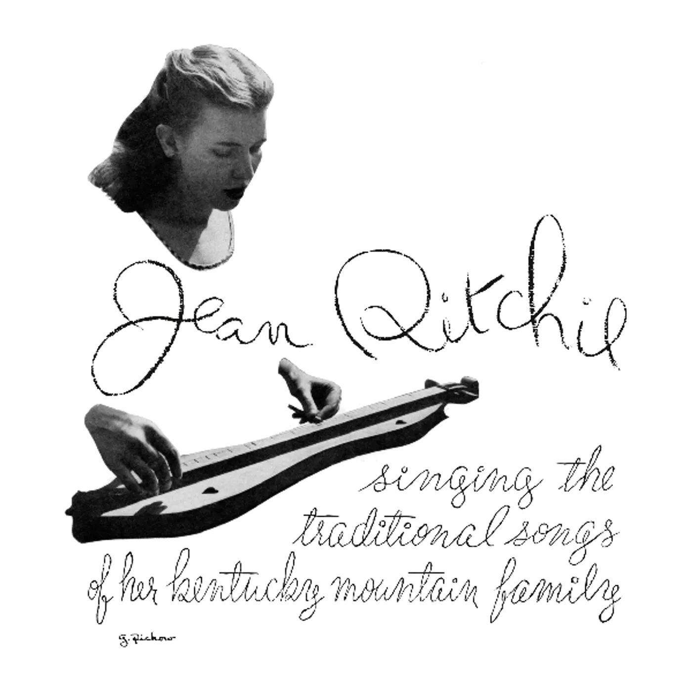 Jean Ritchie TRADITIONAL SONGS OF HER KENTUCKY MOUNTAIN FAMILY Vinyl Record