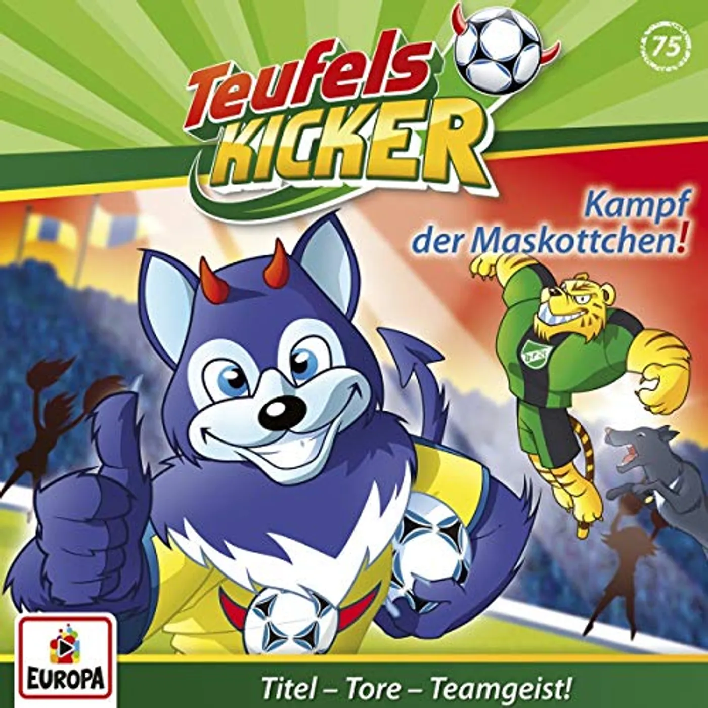 Teufelskicker 075/KAMPF DER MASKOTTCHEN CD
