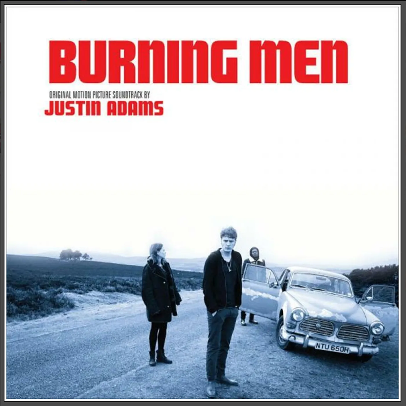 Justin Adams BURNING MEN / Original Soundtrack Vinyl Record