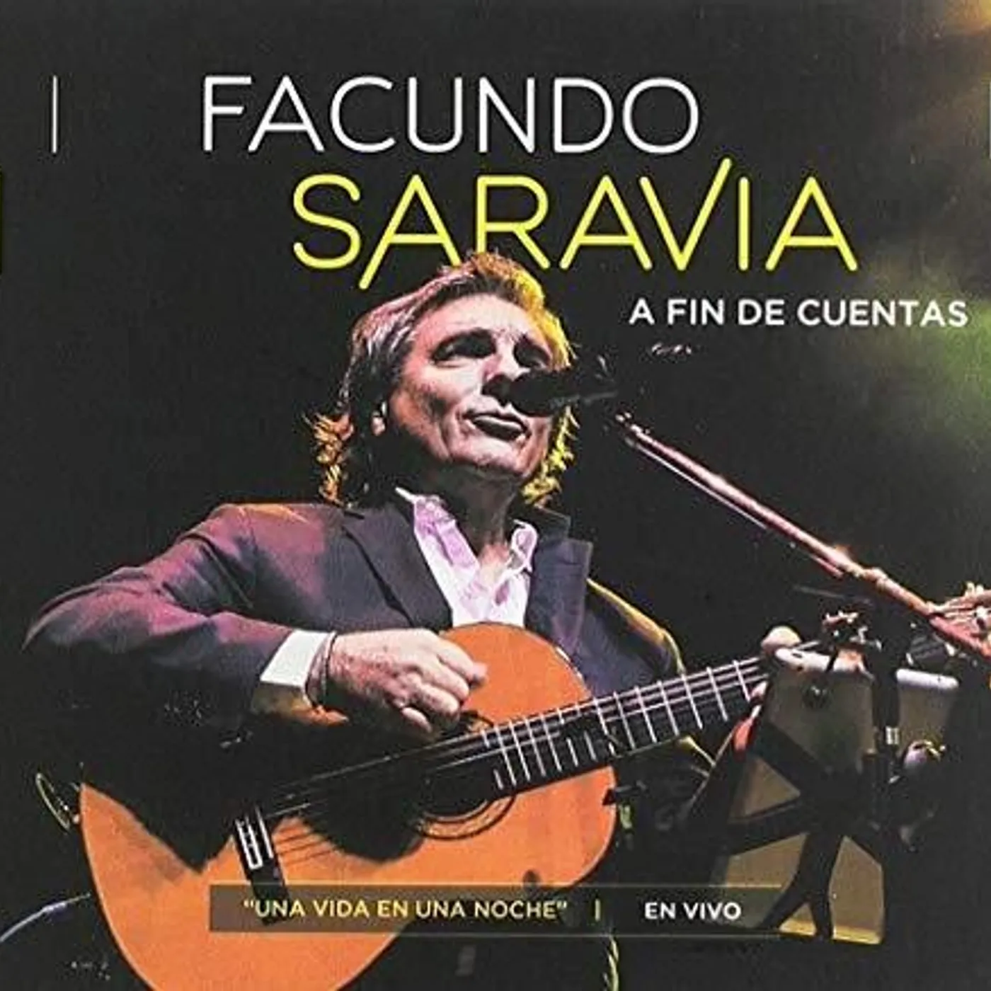 Facundo Saravia A FIN DE CUENTAS: EN VIVO CD