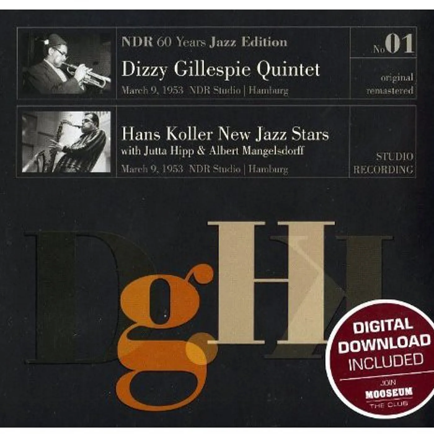 Dizzy Gillespie / Hans Koller New Jazz Stars NDR 60 YEARS JAZZ EDITION NO01 CD