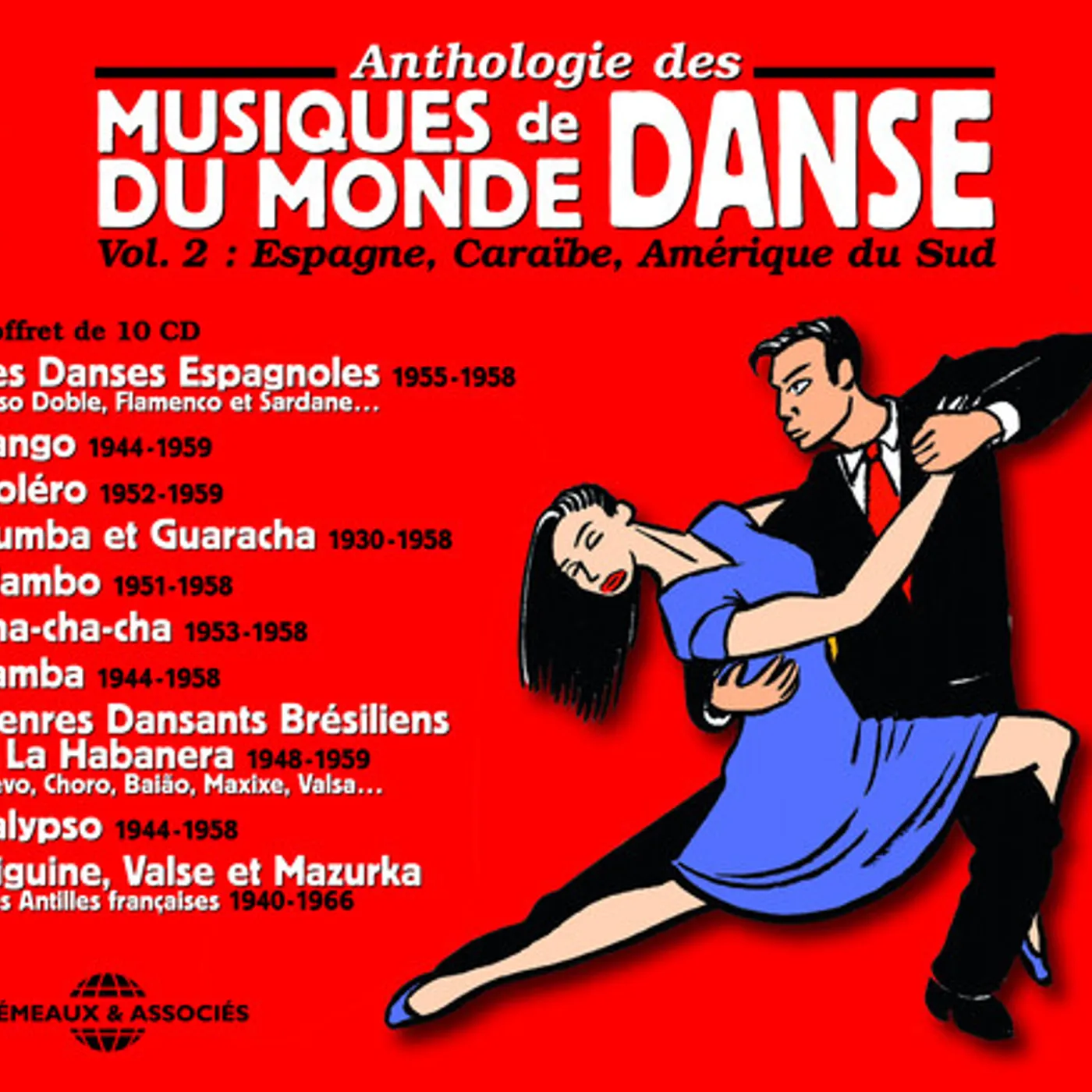 Various MUSIQUES DE DANSE DU MONDE - VOL. 2 CD