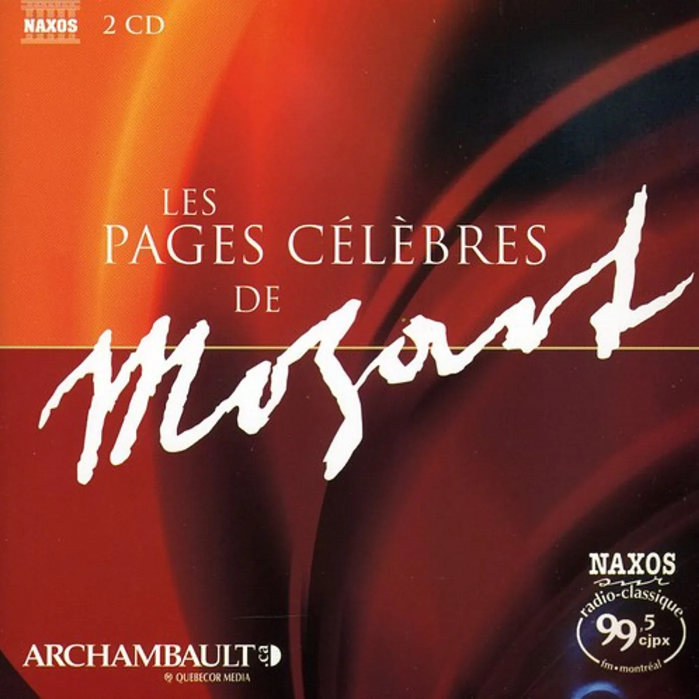 Various LES PLUS BELLE PAGES - ARCHAMB CD