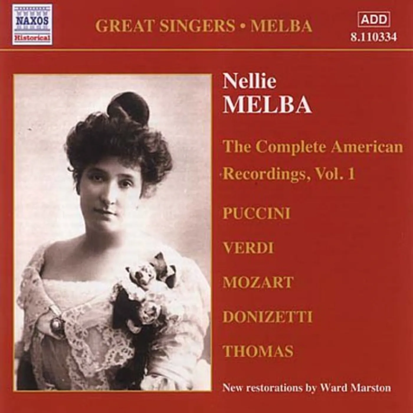 MELBA V1: THE COMPLETE AMERICAN RECO CD