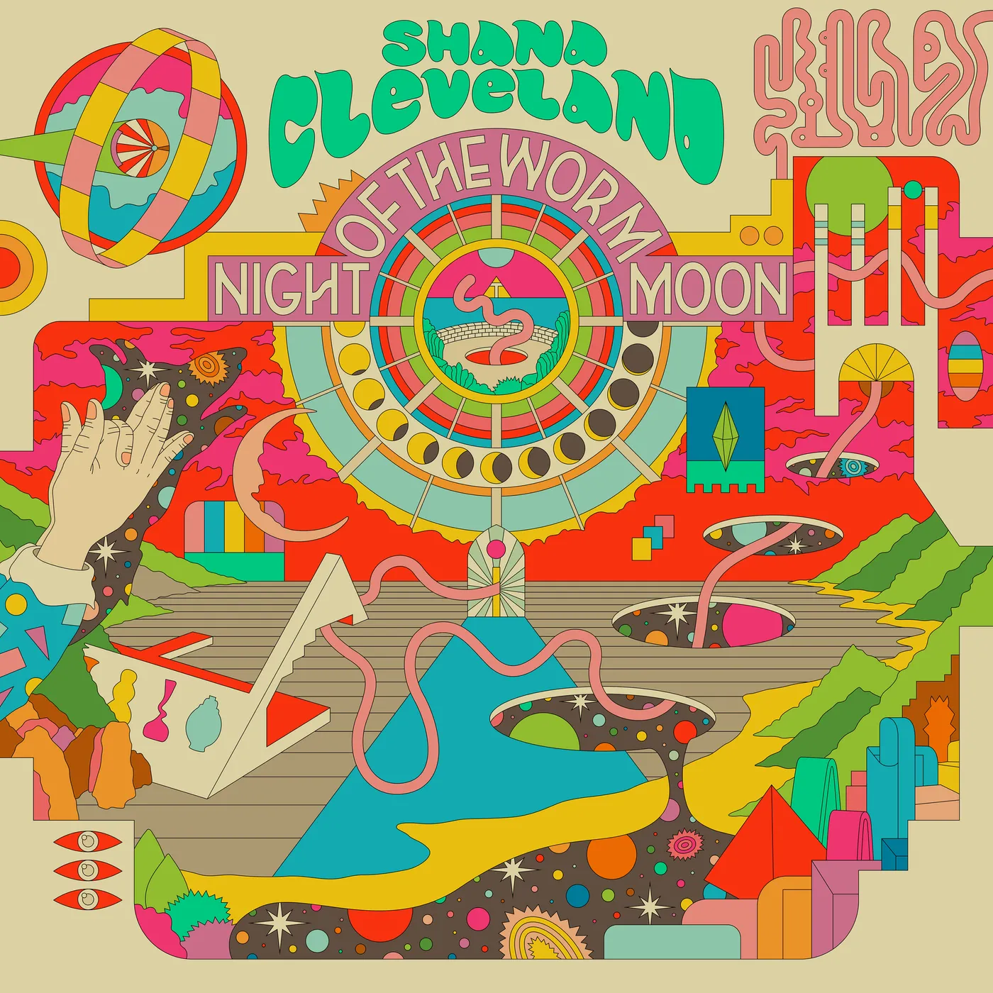 Shana Cleveland NIGHT OF THE WORM MOON CD